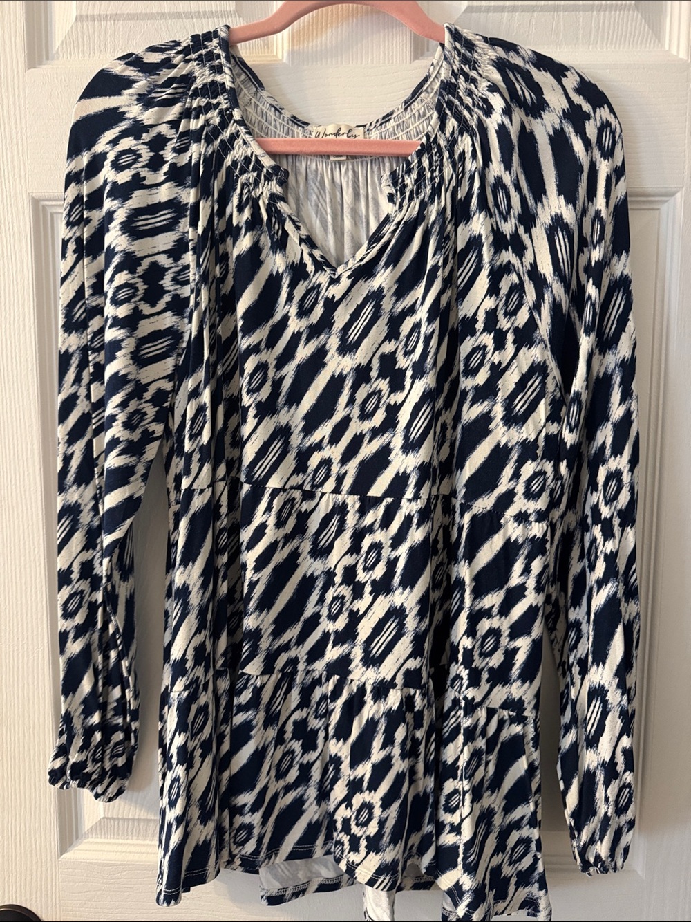 Wonderly Blouse (Blue)